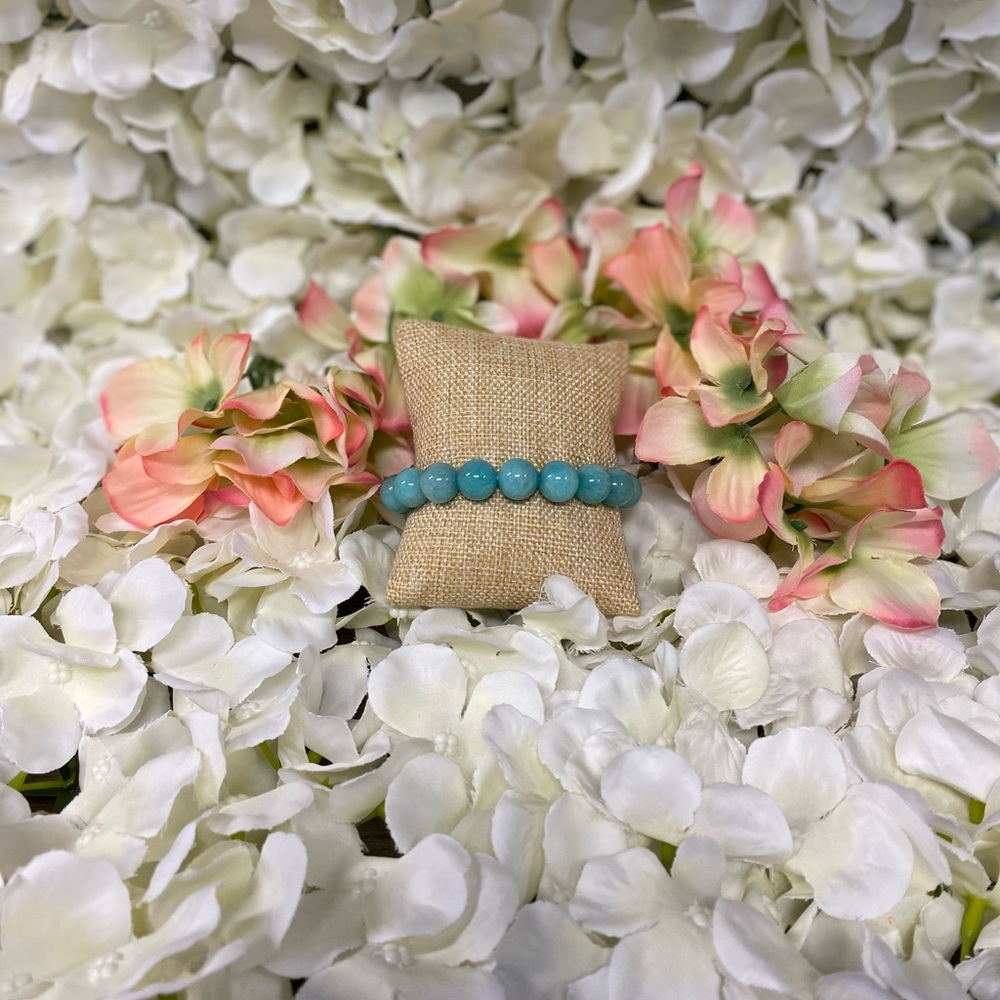 Amazonite Crystal Bracelet #617 A Grade